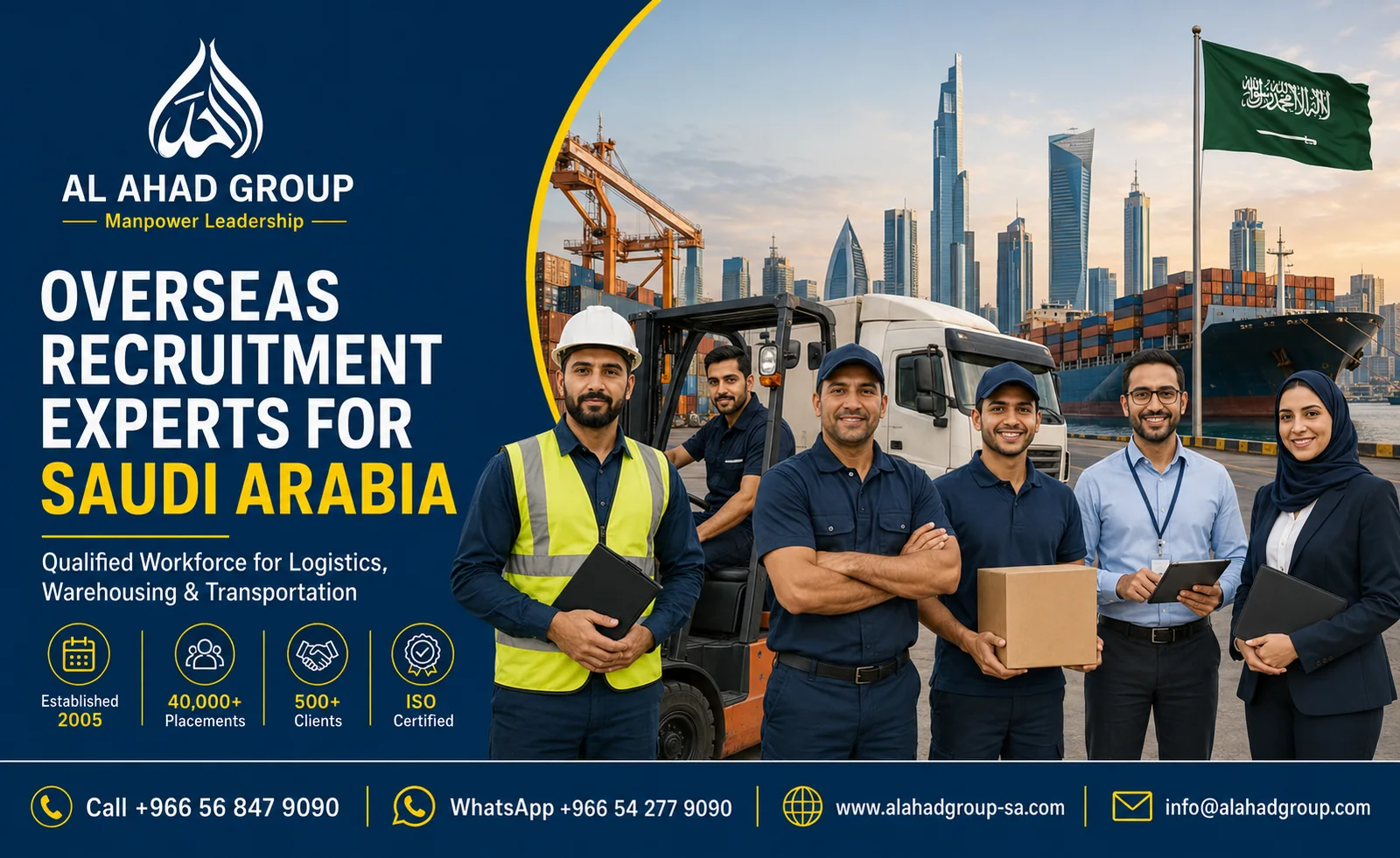 فريق AL AHAD GROUP لدعم استشارات التوظيف لأصحاب الأعمال لأصحاب الأعمال في الجبيل بالمملكة العربية السعودية